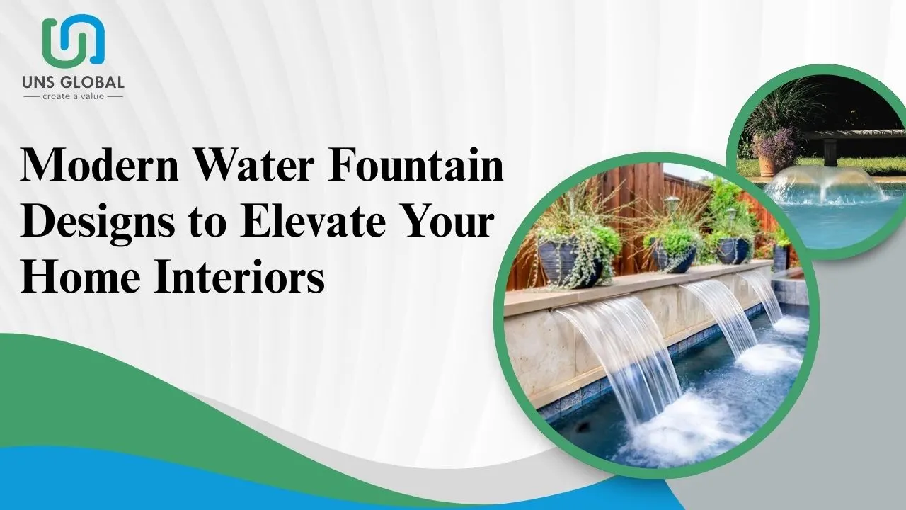 You are currently viewing Modern Water Fountain Designs to Elevate Your Home Interiors